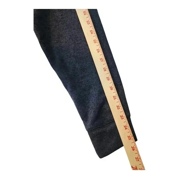 Sonoma Men’s XL Dark Blue Full Zip Fleece Jacket Stand Collar 3 Zip Pockets - Picture 10 of 10